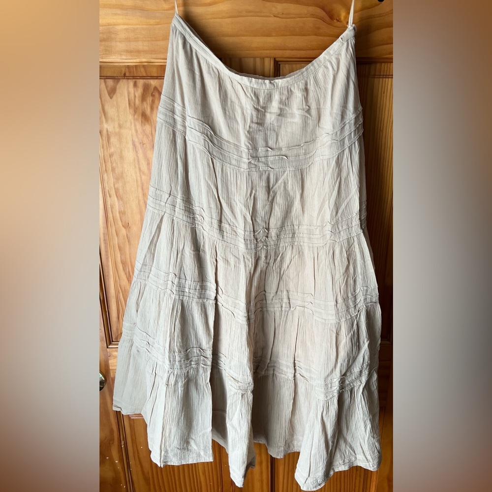 GAP Cream Maxi Skirt